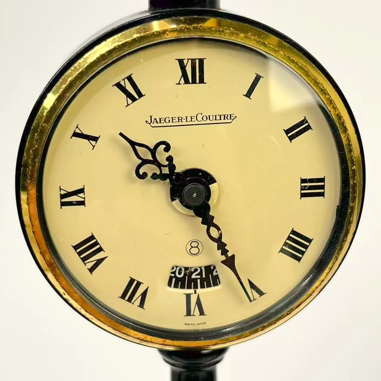 Jaeger-LeCoultre Rue de la Paix Vintage Street-Lamp Alarm Desk Clock